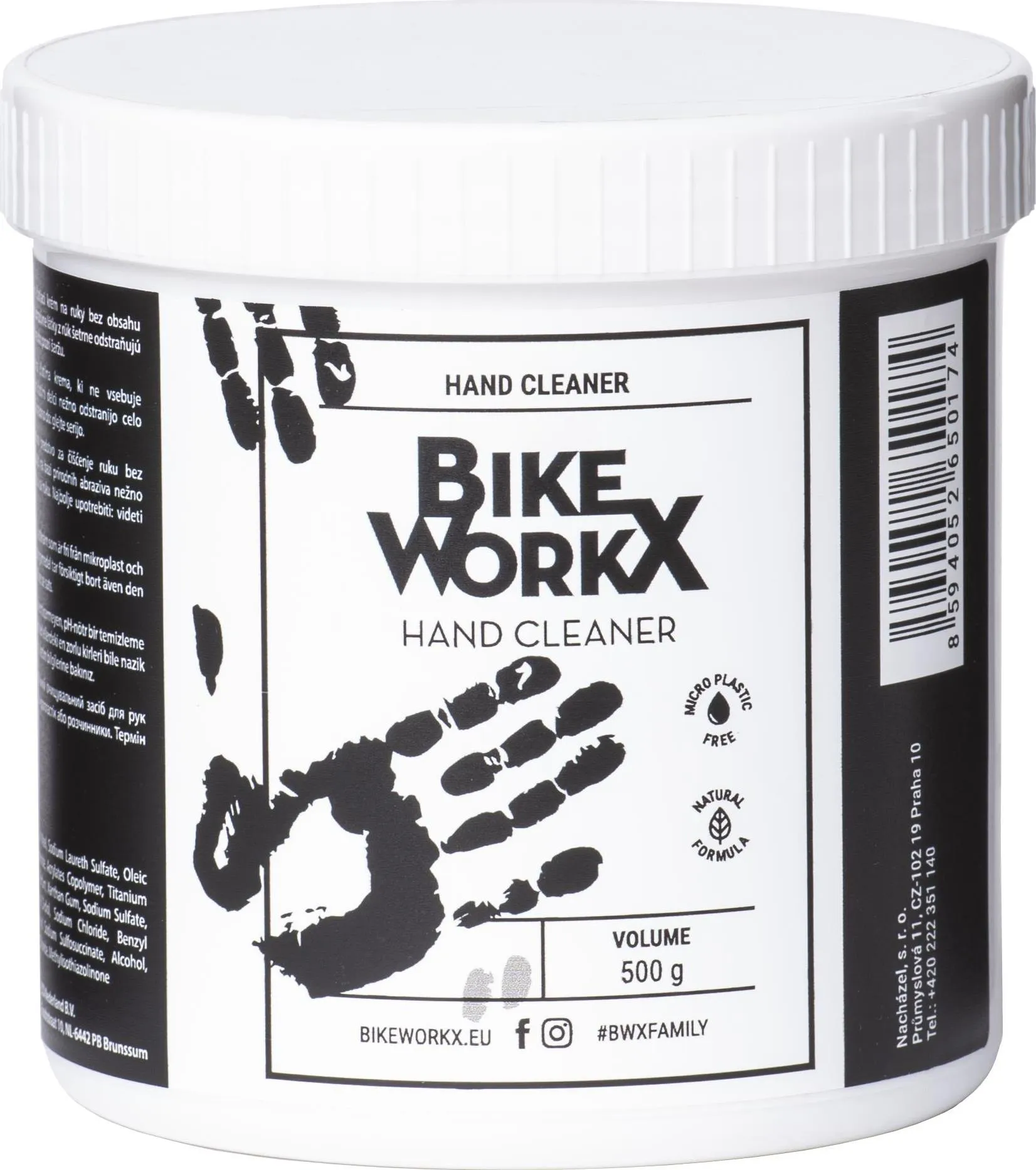 Šport a outdoor | Cyklistika | Čistiace a mazacie prostriedky | Čističe na bicykle - BikeWorkx Hand Cleaner 500 g Šport a outdoor | Cyklistika | Čistiace a mazacie prostriedky | Čističe na bicykle - BikeWorkx Hand Cleaner 500 g