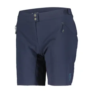 SCOTT Cyklistické nohavice krátke bez trakov - ENDURANCE LS/FIT W/PAD - modrá SCOTT Cyklistické nohavice krátke bez trakov - ENDURANCE LS/FIT W/PAD - modrá
