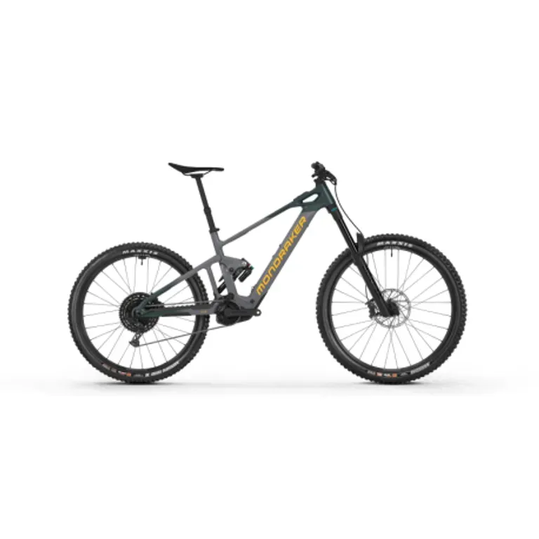 Horský elektrobicykel MONDRAKER Dune Carbon R, nimbus grey obsidian grey dense yellow Horský elektrobicykel MONDRAKER Dune Carbon R, nimbus grey obsidian grey dense yellow