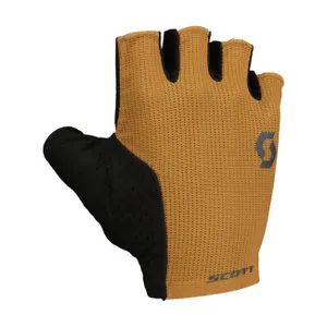SCOTT Cyklistické rukavice krátkoprsté - ESSENTIAL GEL SF - hnedá/čierna SCOTT Cyklistické rukavice krátkoprsté - ESSENTIAL GEL SF - hnedá/čierna