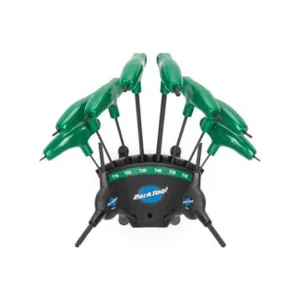 PARK TOOL sada kľúčov - SET TORX PT-PH-T1-2 - zelená PARK TOOL sada kľúčov - SET TORX PT-PH-T1-2 - zelená