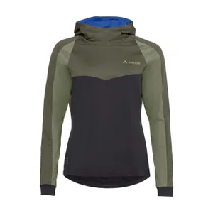 VAUDE Cyklistický dres s dlhým rukávom zimný - QUIMSA LS - zelená/čierna VAUDE Cyklistický dres s dlhým rukávom zimný - QUIMSA LS - zelená/čierna