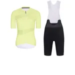 RIVANELLE Cyklistický krátky dres a krátke nohavice - GLAMOR - čierna/žltá RIVANELLE Cyklistický krátky dres a krátke nohavice - GLAMOR - čierna/žltá