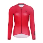 RIVANELLE Cyklistický dres s dlhým rukávom letný - VICTORIOUS ELITE - červená RIVANELLE Cyklistický dres s dlhým rukávom letný - VICTORIOUS ELITE - červená