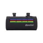 SANTINI Cyklistická taška - UCI WORLD CHAMPION HANDLEBAG - čierna SANTINI Cyklistická taška - UCI WORLD CHAMPION HANDLEBAG - čierna