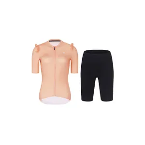 RIVANELLE Cyklistický krátky dres a krátke nohavice - ROMANCE - ružová RIVANELLE Cyklistický krátky dres a krátke nohavice - ROMANCE - ružová