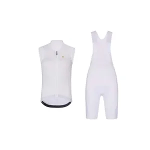 RIVANELLE Cyklistický krátky dres a krátke nohavice - PURE - biela RIVANELLE Cyklistický krátky dres a krátke nohavice - PURE - biela