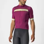 CASTELLI Cyklistický dres s krátkym rukávom - GRIMPEUR - cyklamenová CASTELLI Cyklistický dres s krátkym rukávom - GRIMPEUR - cyklamenová