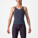 CASTELLI Cyklistický dres bez rukávov - SOLARIS TOP - modrá CASTELLI Cyklistický dres bez rukávov - SOLARIS TOP - modrá