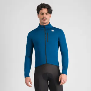 SPORTFUL Cyklistická zateplená bunda - SRK - modrá SPORTFUL Cyklistická zateplená bunda - SRK - modrá