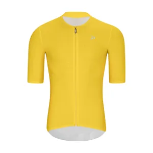 HOLOKOLO Cyklistický dres s krátkym rukávom - ELEVATE - žltá HOLOKOLO Cyklistický dres s krátkym rukávom - ELEVATE - žltá