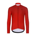 HOLOKOLO Cyklistický dres s dlhým rukávom zimný - STARLIGHT WINTER - červená HOLOKOLO Cyklistický dres s dlhým rukávom zimný - STARLIGHT WINTER - červená