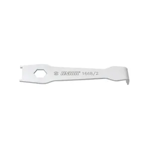 UNIOR kľúč - CHAINRING NUT WRENCH - strieborná UNIOR kľúč - CHAINRING NUT WRENCH - strieborná