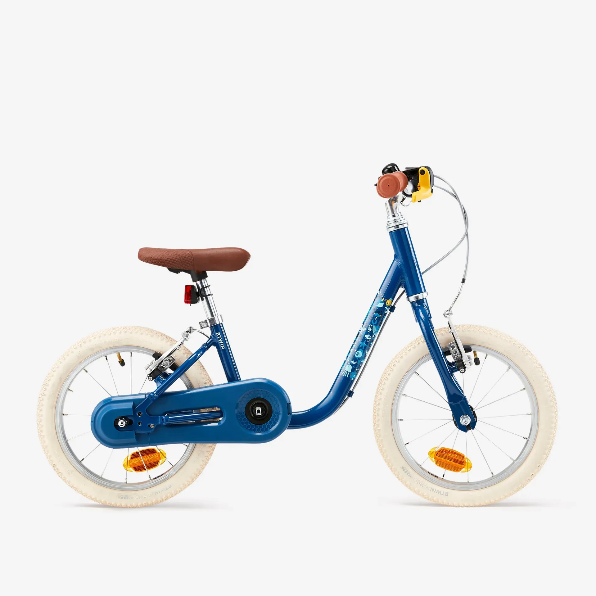 Detský bicykel - Detský bicykel s odrážadlom 2v1 Discover 900 3-5 rokov 14-palcový modrý Detský bicykel - Detský bicykel s odrážadlom 2v1 Discover 900 3-5 rokov 14-palcový modrý