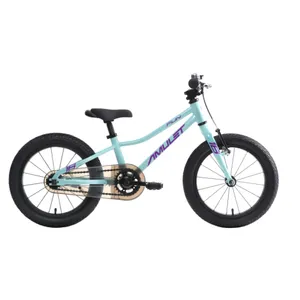 Dievčenský horský bicykel AMULET 16 Fun, celeste blue purple Dievčenský horský bicykel AMULET 16 Fun, celeste blue purple