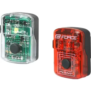 Šport a outdoor | Cyklistika | Cyklodoplnky | Svetlá - Force Point USB, predné + zadné Šport a outdoor | Cyklistika | Cyklodoplnky | Svetlá - Force Point USB, predné + zadné