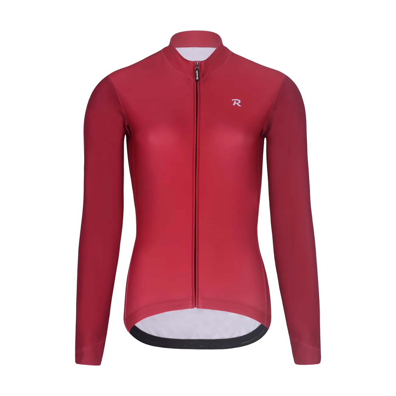 RIVANELLE Cyklistický dres s dlhým rukávom zimný - PERFORMANCE WINTER - bordová RIVANELLE Cyklistický dres s dlhým rukávom zimný - PERFORMANCE WINTER - bordová