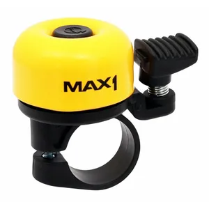 Šport a outdoor | Cyklistika | Cyklodoplnky | Zvončeky - MAX1 Mini zvonček, žltý Šport a outdoor | Cyklistika | Cyklodoplnky | Zvončeky - MAX1 Mini zvonček, žltý
