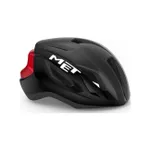 MET Cyklistická prilba - STRALE - čierna/červená MET Cyklistická prilba - STRALE - čierna/červená