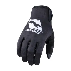 KENNY Cyklistické rukavice dlhoprsté - GLOVES RACE - čierna KENNY Cyklistické rukavice dlhoprsté - GLOVES RACE - čierna