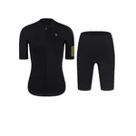 RIVANELLE Cyklistický krátky dres a krátke nohavice - VICTORIOUS GOLD LADY - zlatá/čierna RIVANELLE Cyklistický krátky dres a krátke nohavice - VICTORIOUS GOLD LADY - zlatá/čierna