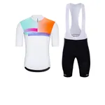 HOLOKOLO Cyklistický krátky dres a krátke nohavice - SPECTRO - čierna/biela HOLOKOLO Cyklistický krátky dres a krátke nohavice - SPECTRO - čierna/biela