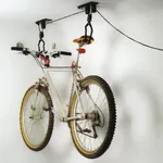 Šport a outdoor | Cyklistika | Cyklodoplnky | Stojany a držiaky | Interiérové držiaky - Dresco - Zdvihák bicykla – pripevnenie pod strop Šport a outdoor | Cyklistika | Cyklodoplnky | Stojany a držiaky | Interiérové držiaky - Dresco - Zdvihák bicykla – pripevnenie pod strop