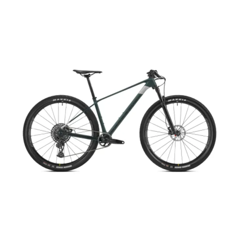 Horský bicykel MONDRAKER Podium Carbon, translucent green carbon racing silver Horský bicykel MONDRAKER Podium Carbon, translucent green carbon racing silver