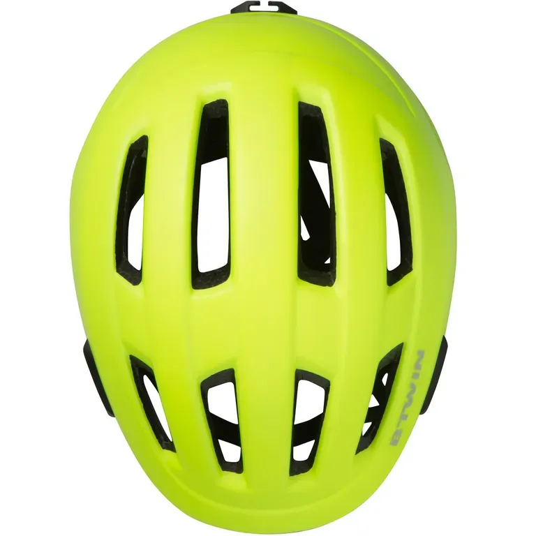 Športy > Cyklistika > Vybavenie pre cyklistu > Cyklistické prilby > Cyklistické prilby pre dospelých - Prilba 500 na mestský bicykel žiarivo žltá Športy > Cyklistika > Vybavenie pre cyklistu > Cyklistické prilby > Cyklistické prilby pre dospelých - Prilba 500 na mestský bicykel žiarivo žltá
