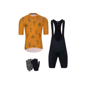 HOLOKOLO Cyklistický mega set - METTLE - čierna/oranžová HOLOKOLO Cyklistický mega set - METTLE - čierna/oranžová