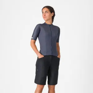 CASTELLI Cyklistické nohavice krátke bez trakov - UNLIMITED ADVENTURE BAGGY W - čierna CASTELLI Cyklistické nohavice krátke bez trakov - UNLIMITED ADVENTURE BAGGY W - čierna