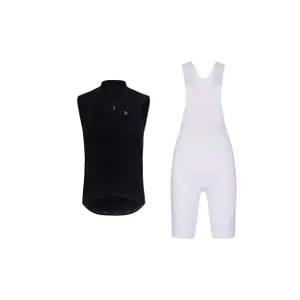 RIVANELLE Cyklistický krátky dres a krátke nohavice - PURE - čierna/biela RIVANELLE Cyklistický krátky dres a krátke nohavice - PURE - čierna/biela