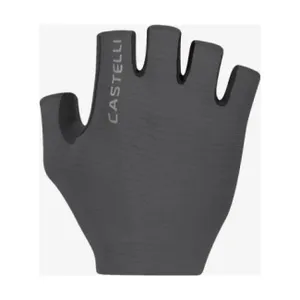 CASTELLI Cyklistické rukavice krátkoprsté - ESPRESSO - šedá CASTELLI Cyklistické rukavice krátkoprsté - ESPRESSO - šedá