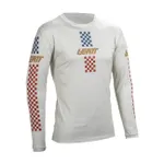 LEATT Cyklistický dres s dlhým rukávom letný - MTB ENDURO 4.0 - biela LEATT Cyklistický dres s dlhým rukávom letný - MTB ENDURO 4.0 - biela