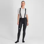 SPORTFUL Cyklistické nohavice dlhé s trakmi - SUPERGIARA W - čierna SPORTFUL Cyklistické nohavice dlhé s trakmi - SUPERGIARA W - čierna