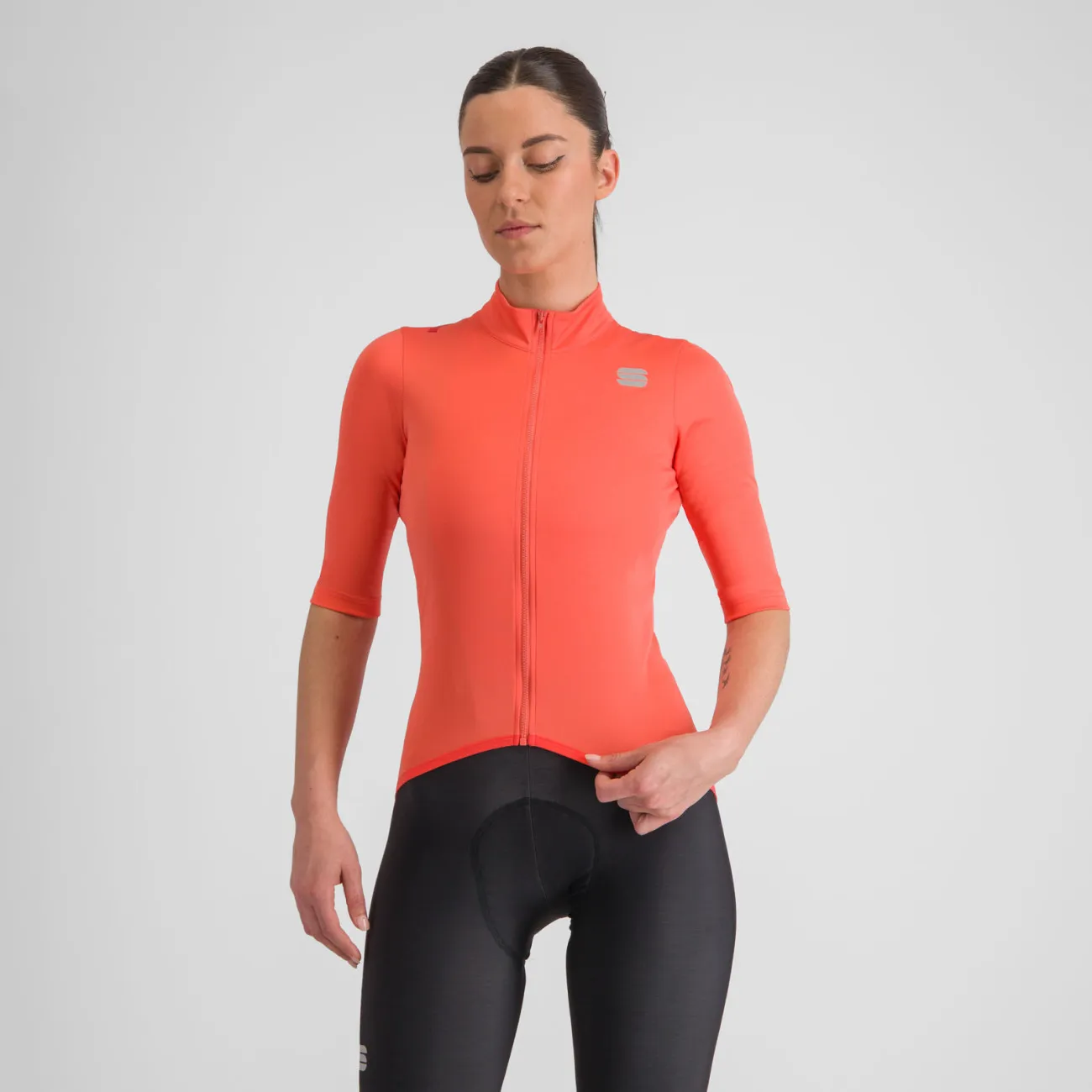SPORTFUL Cyklistická vetruodolná bunda - FIANDRE LIGHT - oranžová SPORTFUL Cyklistická vetruodolná bunda - FIANDRE LIGHT - oranžová