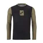 KENNY Cyklistický dres s dlhým rukávom letný - PROLIGHT 25 - čierna/hnedá KENNY Cyklistický dres s dlhým rukávom letný - PROLIGHT 25 - čierna/hnedá