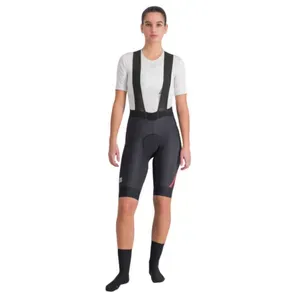 Dámske cyklistické nohavice SPORTFUL Fiandre norain w bibshort, black Dámske cyklistické nohavice SPORTFUL Fiandre norain w bibshort, black