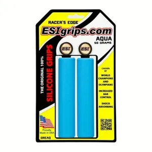 Rukoväte na riadidlá ESI Racers Edge Blue Rukoväte na riadidlá ESI Racers Edge Blue