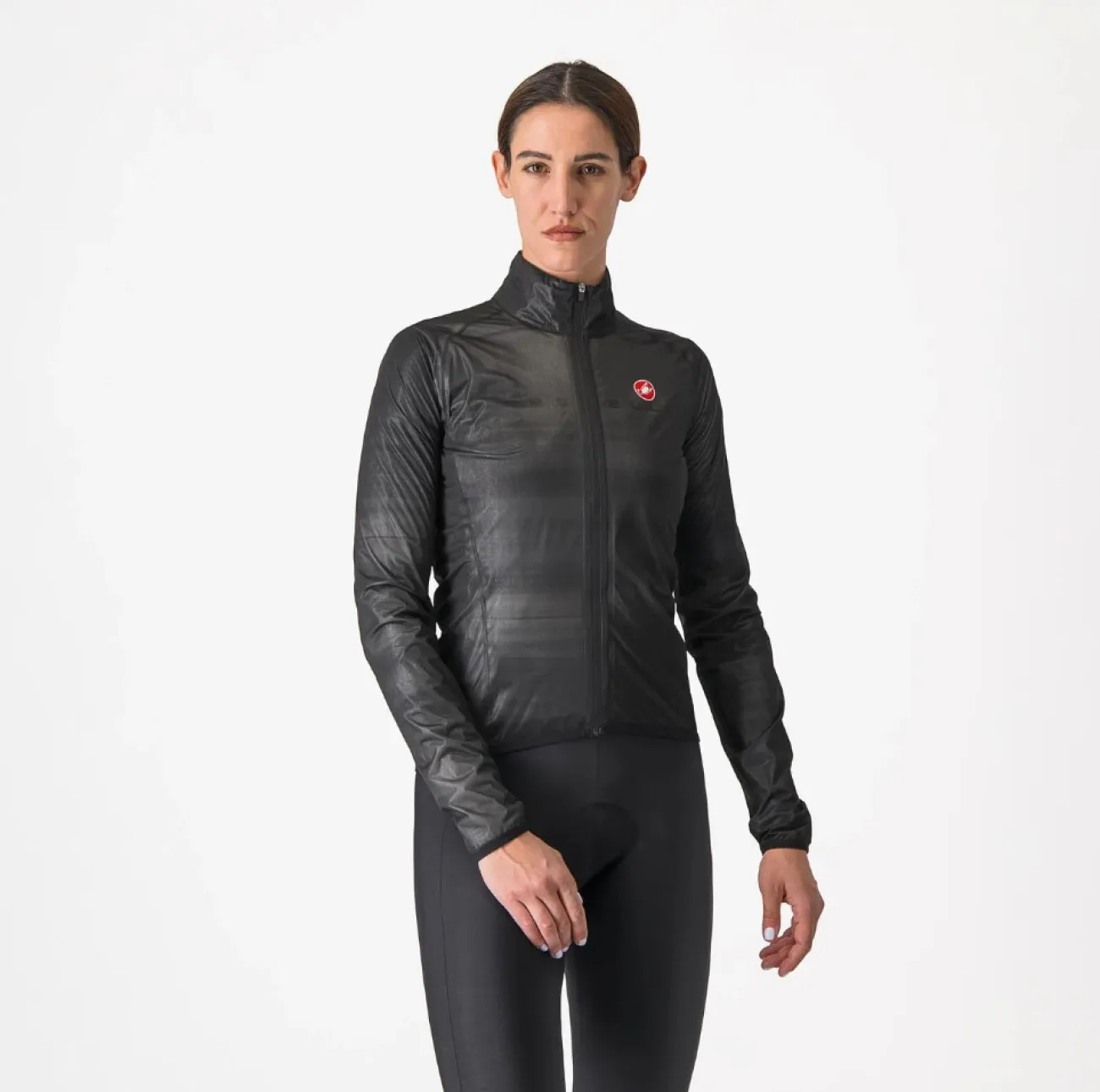 CASTELLI vodeodolná bunda - SQUALL SHELL W - čierna CASTELLI vodeodolná bunda - SQUALL SHELL W - čierna