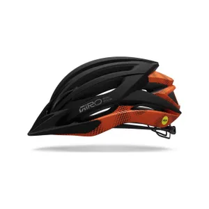 GIRO Cyklistická prilba - ARTEX MIPS - čierna/oranžová GIRO Cyklistická prilba - ARTEX MIPS - čierna/oranžová