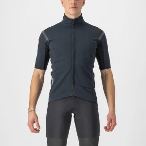 CASTELLI Cyklistický dres s krátkym rukávom - GABBA ROS 2 - antracitová CASTELLI Cyklistický dres s krátkym rukávom - GABBA ROS 2 - antracitová