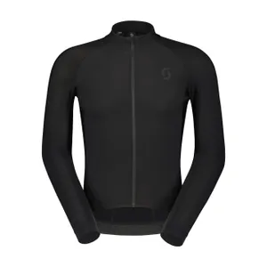 SCOTT Cyklistický dres s dlhým rukávom zimný - PRO WARM - čierna SCOTT Cyklistický dres s dlhým rukávom zimný - PRO WARM - čierna