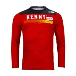 KENNY Cyklistický dres s dlhým rukávom letný - ELITE - červená KENNY Cyklistický dres s dlhým rukávom letný - ELITE - červená