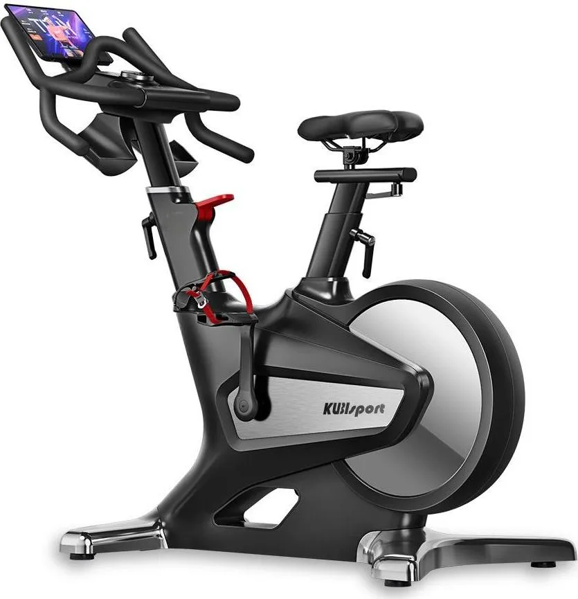 Šport a outdoor | Fitness | Kardio trenažéry | Rotopédy | Spinningové bicykle - KUBIsport Cyklotrenažér BC5100K s Bluetooth čierny Šport a outdoor | Fitness | Kardio trenažéry | Rotopédy | Spinningové bicykle - KUBIsport Cyklotrenažér BC5100K s Bluetooth čierny