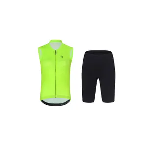 RIVANELLE Cyklistický krátky dres a krátke nohavice - PURE - čierna/žltá RIVANELLE Cyklistický krátky dres a krátke nohavice - PURE - čierna/žltá