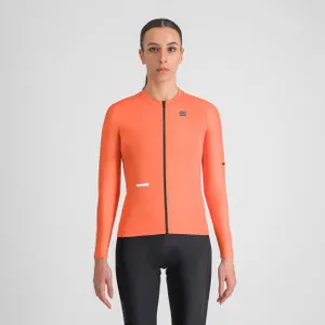 SPORTFUL Cyklistický dres s dlhým rukávom zimný - SUPERNOVA THERMAL W - oranžová SPORTFUL Cyklistický dres s dlhým rukávom zimný - SUPERNOVA THERMAL W - oranžová