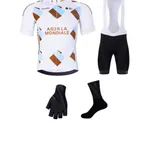 BONAVELO Cyklistický mega set - AG2R LA MONDIALE - čierna/viacfarebná/biela BONAVELO Cyklistický mega set - AG2R LA MONDIALE - čierna/viacfarebná/biela