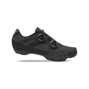 GIRO Cyklistické tretry - SECTOR - čierna/šedá GIRO Cyklistické tretry - SECTOR - čierna/šedá
