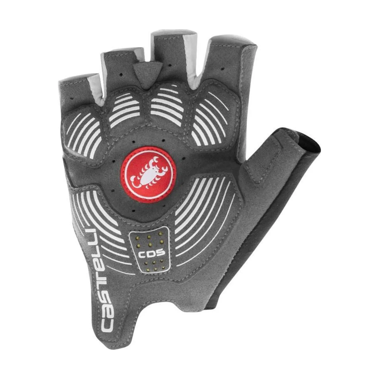 CASTELLI Cyklistické rukavice krátkoprsté - ROSSO CORSA 2 W - červená CASTELLI Cyklistické rukavice krátkoprsté - ROSSO CORSA 2 W - červená